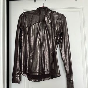 Lululemon Hooded Metallic Define Jacket